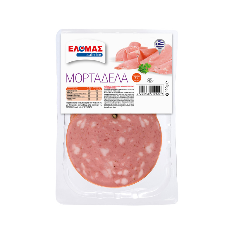 ΕΛΟΜΑΣ Μορταδέλα 190g